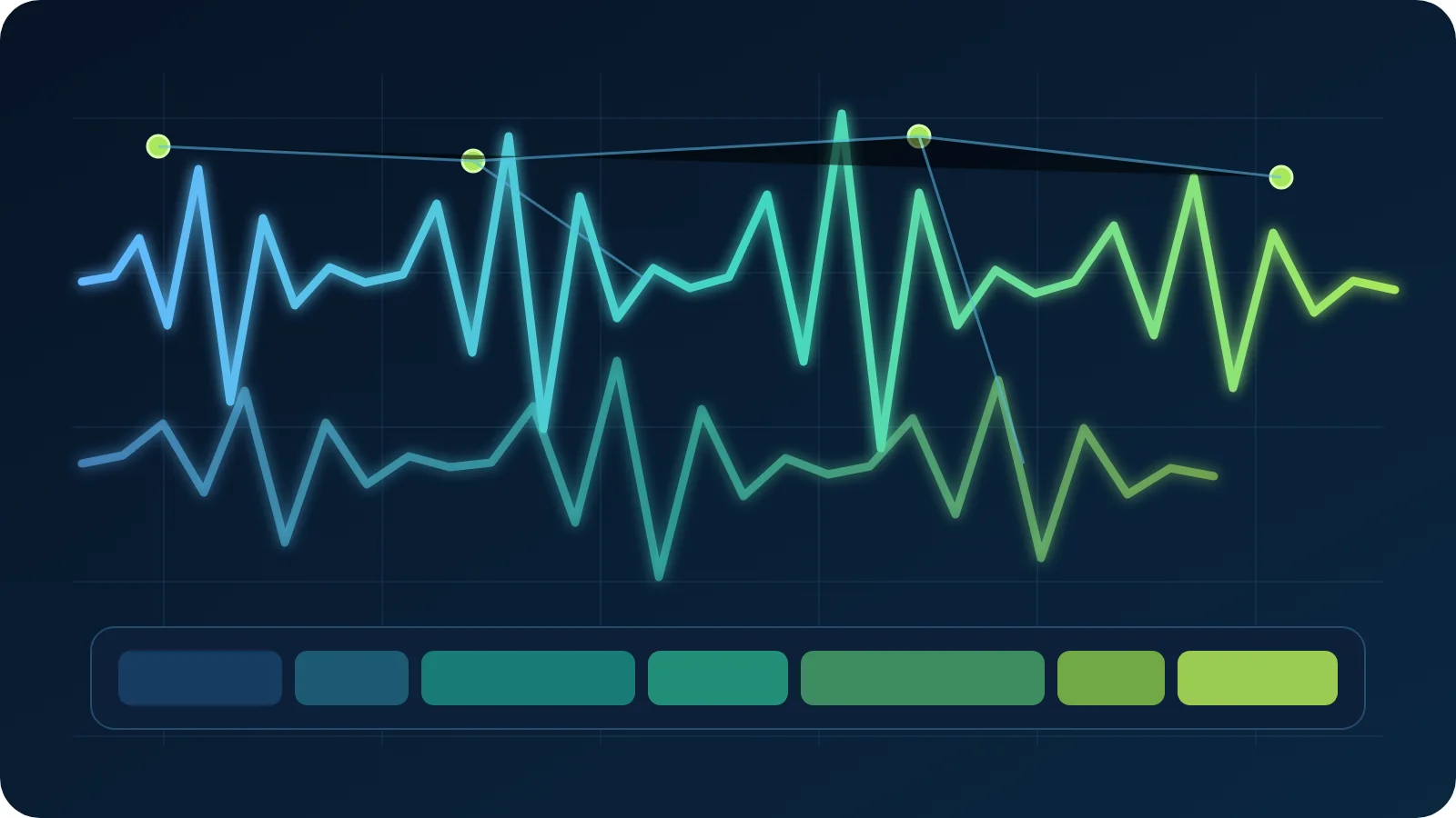 FUSION: Voice visualization of speech and singing waveforms aligned with timing segments and connected processing nodes